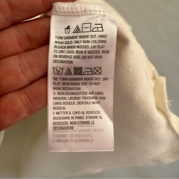 Quacker Factory 2X Ivory w/ Green Pumpkins Gold&Silver Rhinestones L/S Top - Picture 6 of 10